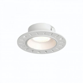 DK3055-WH Встраиваемый светильник, IP 20, 10 Вт, GU5.3, LED, белый, пластик в Новоуральске - novouralsk.ok-mebel.com | фото 4