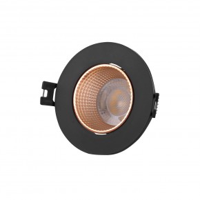 DK3061-BBR Встраиваемый светильник, IP 20, 10 Вт, GU5.3, LED, черный/бронзовый, пластик в Новоуральске - novouralsk.ok-mebel.com | фото