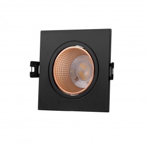 DK3071-BBR Встраиваемый светильник, IP 20, 10 Вт, GU5.3, LED, черный/бронзовый, пластик в Новоуральске - novouralsk.ok-mebel.com | фото