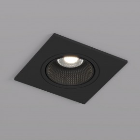 DK3071-BK Встраиваемый светильник, IP 20, 10 Вт, GU5.3, LED, черный/черный, пластик в Новоуральске - novouralsk.ok-mebel.com | фото