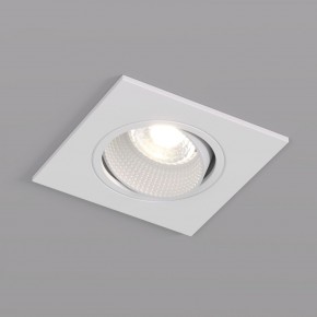 DK3071-WH Встраиваемый светильник, IP 20, 10 Вт, GU5.3, LED, белый/белый, пластик в Новоуральске - novouralsk.ok-mebel.com | фото 3