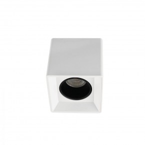 DK3080-WH+BK Светильник накладной IP 20, 10 Вт, GU5.3, LED, белый/черный, пластик в Новоуральске - novouralsk.ok-mebel.com | фото