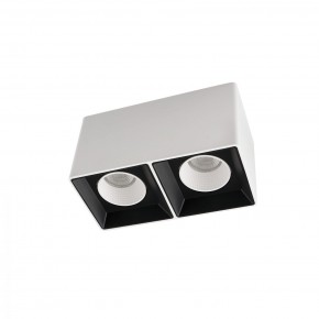 DK3085-WB+WH Светильник накладной IP 20, 10 Вт, GU5.3, LED, бело-черный/белый, пластик в Новоуральске - novouralsk.ok-mebel.com | фото