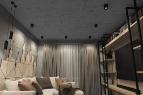 DK3090-BK+CH Светильник накладной IP 20, 10 Вт, GU5.3, LED, черный/хром, пластик в Новоуральске - novouralsk.ok-mebel.com | фото 2