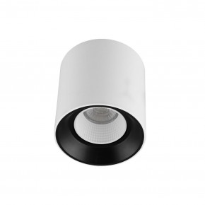 DK3090-WB+WH Светильник накладной IP 20, 10 Вт, GU5.3, LED, бело-черный/белый, пластик в Новоуральске - novouralsk.ok-mebel.com | фото