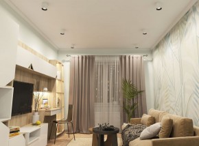 DK3090-WB+WH Светильник накладной IP 20, 10 Вт, GU5.3, LED, бело-черный/белый, пластик в Новоуральске - novouralsk.ok-mebel.com | фото 2