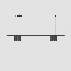 DK4061-BK Подвесной светильник ORBIT, IP20, 4xGU10 LED до 15 Вт, черный матовый, алюминий в Новоуральске - novouralsk.ok-mebel.com | фото 2