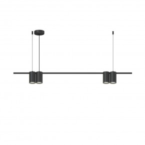 DK4061-BK Подвесной светильник ORBIT, IP20, 4xGU10 LED до 15 Вт, черный матовый, алюминий в Новоуральске - novouralsk.ok-mebel.com | фото 3