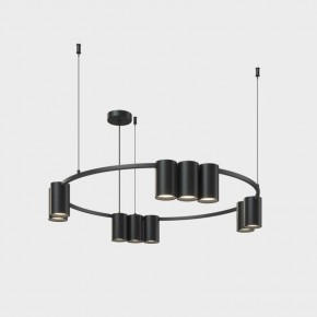 DK4065-BK Подвесной светильник ORBIT, IP20, 10xGU10 LED до 15 Вт, черный матовый, алюминий в Новоуральске - novouralsk.ok-mebel.com | фото