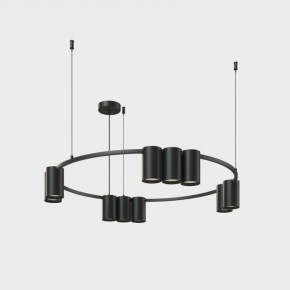 DK4065-BK Подвесной светильник ORBIT, IP20, 10xGU10 LED до 15 Вт, черный матовый, алюминий в Новоуральске - novouralsk.ok-mebel.com | фото 2