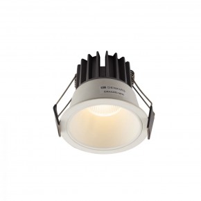 DK4400-WH Встраиваемый светильник, IP 20, 7 Вт, LED 3000, белый, алюминий в Новоуральске - novouralsk.ok-mebel.com | фото