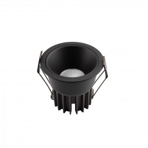 DK4500-BK Встраиваемый светильник, IP 20, 12 Вт, LED 3000, черный, алюминий в Новоуральске - novouralsk.ok-mebel.com | фото