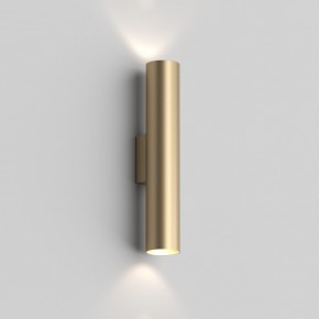 DK5022-SG Настенный светильник, IP20, до 15 Вт, LED, 2xGU10, матовое золото, алюминий в Новоуральске - novouralsk.ok-mebel.com | фото