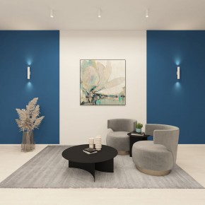 DK5022-WH Настенный светильник, IP20, до 15 Вт, LED, 2xGU10, белый, алюминий в Новоуральске - novouralsk.ok-mebel.com | фото 4