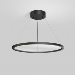 DK6616-BK Подвесной горизонтальный светильник Veil со светодиодом H900 d600 220V 48W 3000-6000K IP20 черный алюминий в Новоуральске - novouralsk.ok-mebel.com | фото 2