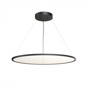 DK6620-BK Подвесной горизонтальный светильник Veil со светодиодом H900 d1000 220V 82W 3000-6000K IP20 черный алюминий в Новоуральске - novouralsk.ok-mebel.com | фото 4