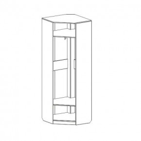 ЭЛАНА Прихожая (модульная) Бодега Белая в Новоуральске - novouralsk.ok-mebel.com | фото 5