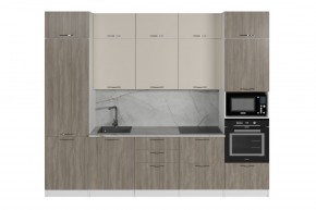 ФЬЮДЖИ Кухонный гарнитур Экстра (3000 мм) в Новоуральске - novouralsk.ok-mebel.com | фото 3