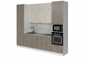 ФЬЮДЖИ Кухонный гарнитур Экстра (3000 мм) в Новоуральске - novouralsk.ok-mebel.com | фото 4