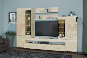 Гостиная Камелия Композиция 3 (Ясень Асахи) в Новоуральске - novouralsk.ok-mebel.com | фото