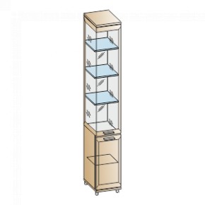 Гостиная Мелисса Композиция 12 (Акация Молдау) в Новоуральске - novouralsk.ok-mebel.com | фото 7