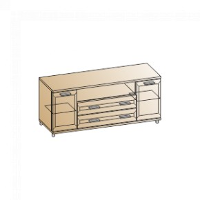 Гостиная Мелисса Композиция 2 (Ясень Асахи) в Новоуральске - novouralsk.ok-mebel.com | фото 4