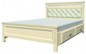 ГРАЦИЯ Кровать из массива 1600 с 2-мя ящиками  в Новоуральске - novouralsk.ok-mebel.com | фото 3