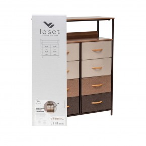 Комод Leset Локи 8 ящ. с полкой в Новоуральске - novouralsk.ok-mebel.com | фото 10