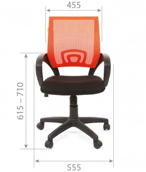 Кресло для оператора CHAIRMAN 696 black (ткань TW-11/сетка TW-04) в Новоуральске - novouralsk.ok-mebel.com | фото 4