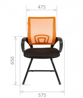 Кресло для оператора CHAIRMAN 696 V (ткань TW-11/сетка TW-01) в Новоуральске - novouralsk.ok-mebel.com | фото 5