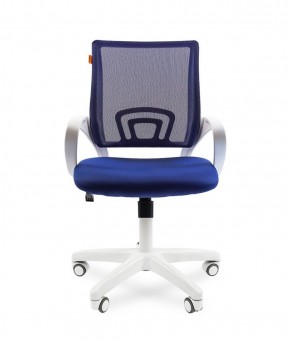 Кресло для оператора CHAIRMAN 696 white (ткань TW-10/сетка TW-05) в Новоуральске - novouralsk.ok-mebel.com | фото 2