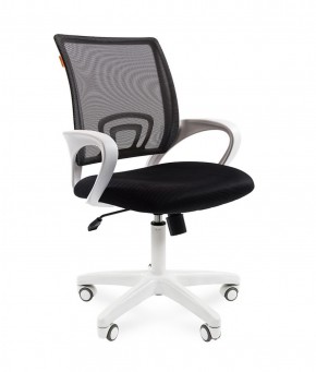 Кресло для оператора CHAIRMAN 696 white (ткань TW-11/сетка TW-01) в Новоуральске - novouralsk.ok-mebel.com | фото