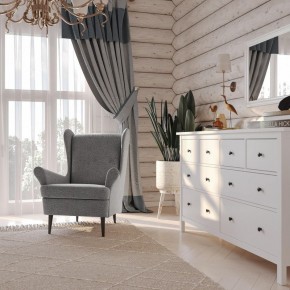 Кресло для отдыха Вало серый, ткань рогожка в Новоуральске - novouralsk.ok-mebel.com | фото 2