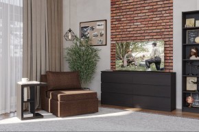 Кресло для отдыха Йоки коричневое, ткань рогожка в Новоуральске - novouralsk.ok-mebel.com | фото 4