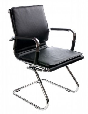 Кресло для посетителя Бюрократ CH-993-Low-V/Black на черный в Новоуральске - novouralsk.ok-mebel.com | фото