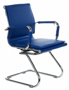Кресло для посетителя Бюрократ CH-993-Low-V/blue синий в Новоуральске - novouralsk.ok-mebel.com | фото