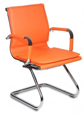 Кресло для посетителя Бюрократ CH-993-Low-V/orange оранжевый в Новоуральске - novouralsk.ok-mebel.com | фото