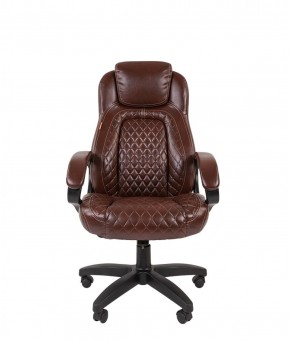 Кресло для руководителя  CHAIRMAN 432 (Экокожа коричневая) в Новоуральске - novouralsk.ok-mebel.com | фото 2