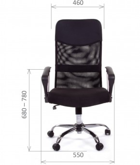 Кресло для руководителя CHAIRMAN 610 N (15-21 черный/сетка черный) в Новоуральске - novouralsk.ok-mebel.com | фото 4