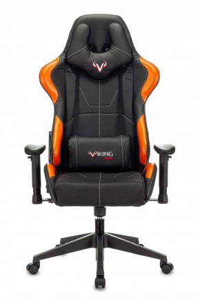 Кресло игровое Бюрократ VIKING 5 AERO ORANGE черный/оранжевый в Новоуральске - novouralsk.ok-mebel.com | фото 3