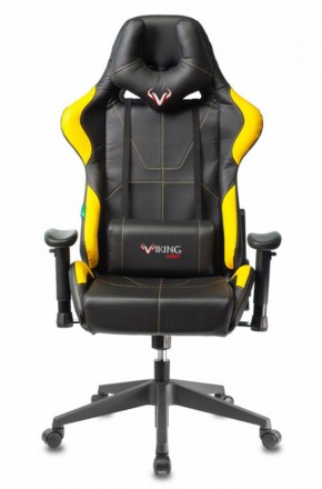 Кресло игровое Бюрократ VIKING 5 AERO YELLOW черный/желтый в Новоуральске - novouralsk.ok-mebel.com | фото 3