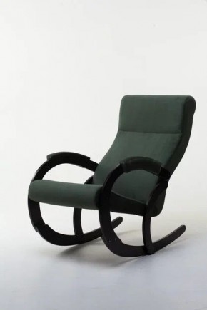 Кресло-качалка КОРСИКА 34-Т-AG (зеленый) в Новоуральске - novouralsk.ok-mebel.com | фото