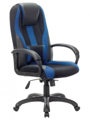 Кресло компьютерное BRABIX PREMIUM "Rapid GM-102" (экокожа/ткань, черное/синее) 532106 в Новоуральске - novouralsk.ok-mebel.com | фото 1