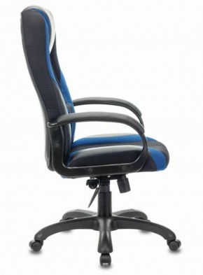 Кресло компьютерное BRABIX PREMIUM "Rapid GM-102" (экокожа/ткань, черное/синее) 532106 в Новоуральске - novouralsk.ok-mebel.com | фото 3
