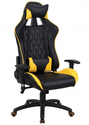 Кресло компьютерное BRABIX "GT Master GM-110" (черное/желтое) 531927 в Новоуральске - novouralsk.ok-mebel.com | фото