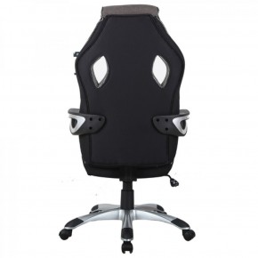 Кресло компьютерное BRABIX Techno GM-002 (ткань) черное/серое, вставки белые (531815) в Новоуральске - novouralsk.ok-mebel.com | фото 6