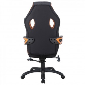 Кресло компьютерное BRABIX Techno Pro GM-003 (ткань черное/серое, вставки оранжевые) 531813 в Новоуральске - novouralsk.ok-mebel.com | фото 5