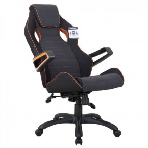 Кресло компьютерное BRABIX Techno Pro GM-003 (ткань черное/серое, вставки оранжевые) 531813 в Новоуральске - novouralsk.ok-mebel.com | фото 8