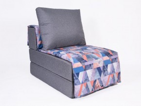 Кресло-кровать бескаркасное Харви (серый-сноу деним) в Новоуральске - novouralsk.ok-mebel.com | фото