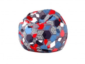 Кресло-мешок Мяч M (Geometry Slate) в Новоуральске - novouralsk.ok-mebel.com | фото